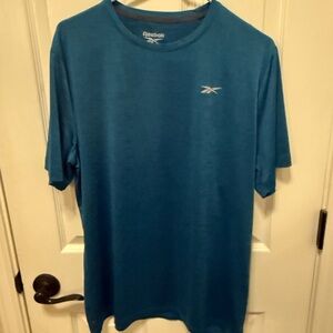 Reebok Men's Teal Short Sleeve Tee
